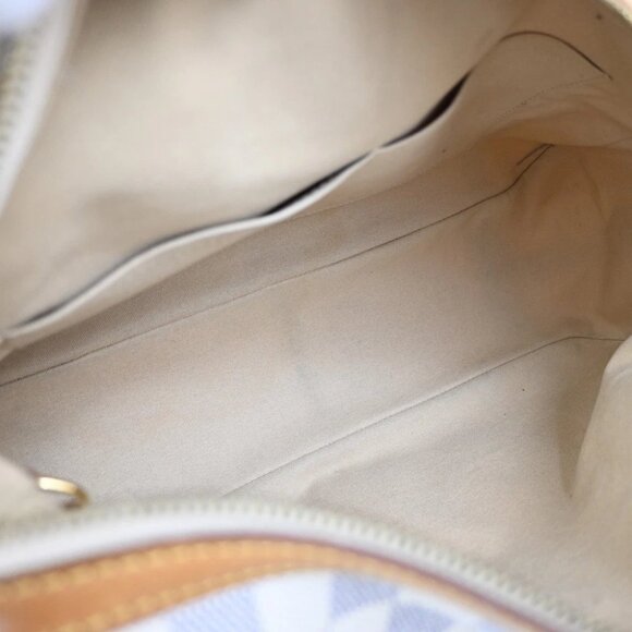 LOUIS VUITTON LV Stresa PM Shoulder Bag Damier Azur Leather White N42220 15FC111 - Picture 8 of 14